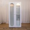 Lemari pakaian cat duco vintage 2 pintu cermin TT-056