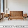 Set tempat tidur jati minimalis 2 nkas 1 meja TT-109