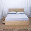 Tempat tidur jati minimalis 4 laci kolong multifungsi TT-086
