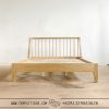 Tempat tidur jati minimalis modern scandinavian retro TT-117