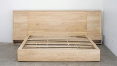 Tempat tidur minimalis modern nakas gantung TT-123 (2)